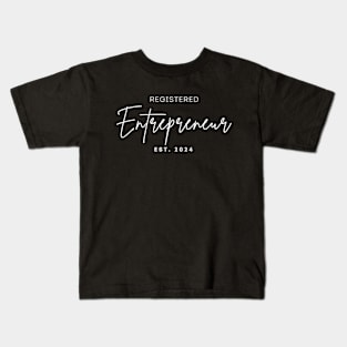 entrepreneur 2024 Kids T-Shirt